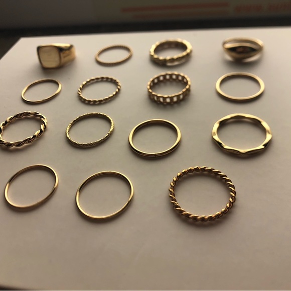 H&M Stacking Rings SIZE XS/S - Picture 2 of 5